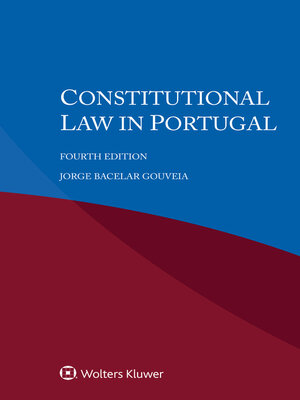 cover image of Constitutional Law in Portugal